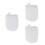 3pcs Soft Microfiber Face Cleansing Gloves Makeup Remover Cloth Pad Re 3