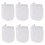 6pcs Soft Microfiber Face Cleansing Gloves Makeup Remover Cloth Pad Re 3