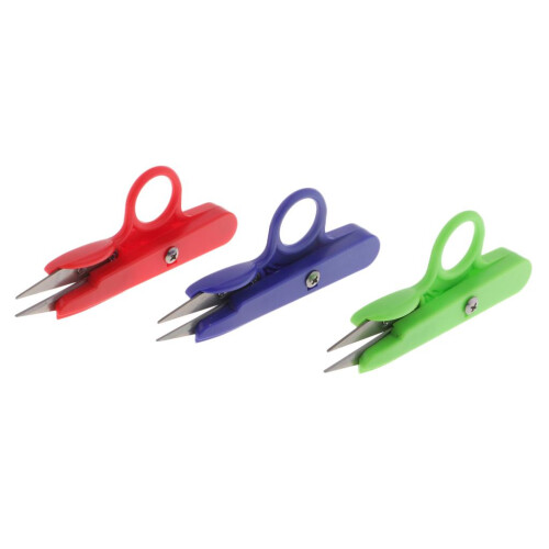 3Pcs Steel Embroidery Sewing Snips Thread Cutter Scissors Nipper Thrum 2