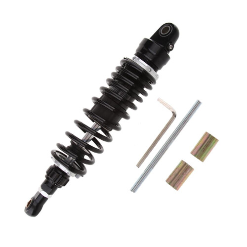 Motorcycle Rear Adjust Damping Shock Absorber Black 1
