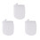3pcs Soft Microfiber Face Cleansing Gloves Makeup Remover Cloth Pad Re 2