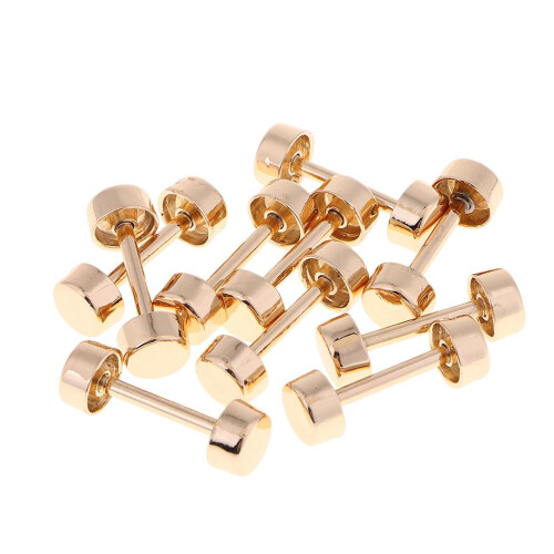 10Pcs Detachable Strap Handle Barbell Clasp Buckle DIY Bag Accessories 2