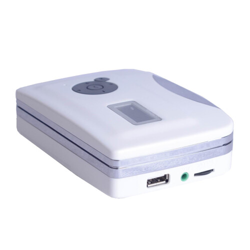 Portable Cassette Player/ Built-In Mic Recorder No Need Computer 2