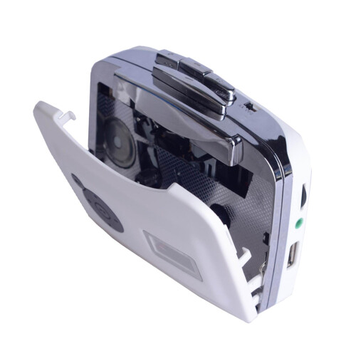 Portable Cassette Player/ Built-In Mic Recorder No Need Computer