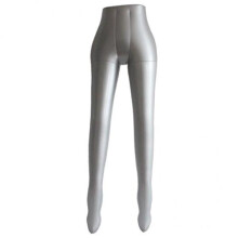 2xInflatable Adult Mannequin Female Legs Form Trousers Pants Skirt Dis