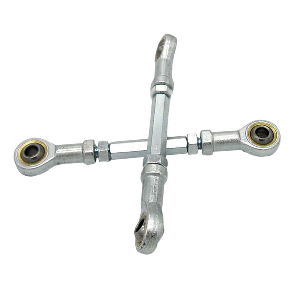 2 Pieces Steering Shaft Tie Rods Kit For Electric Mini Atv Go Kart 6901423015470