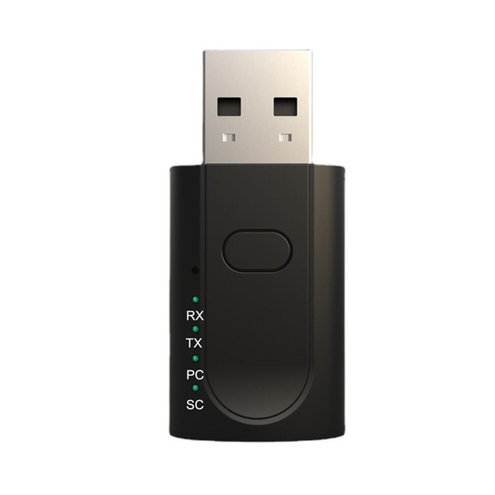 Usb Bluetooth 5.1 Transmitter Receiver 4-In-1 3.5Mm Aux For Headphones 6901423015685