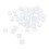 50 Pieces Spit Valve Cork Water Key Replacement Accessory Part White 1