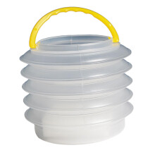 Foldable Brush Water Barrel Artist with Handle Cleaner Brushes Wash Bu