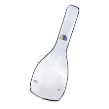 Transparent Acoustic Folk Guitar Gig Bag Case Shiny Straps Guitar Part