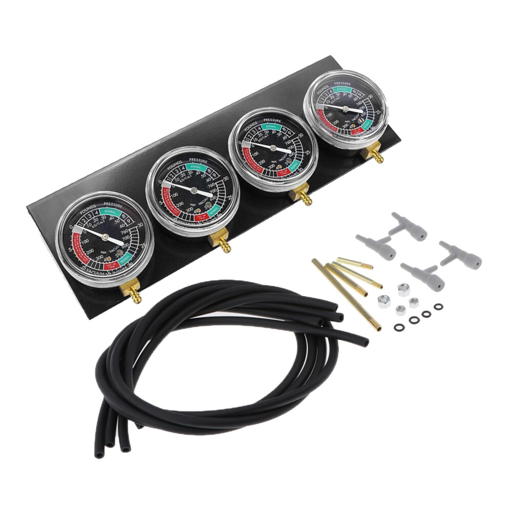 Motorbike Carburetor Fuel Vacuum Gauge Balancer Synchronizer Tool Kit 6901423017603