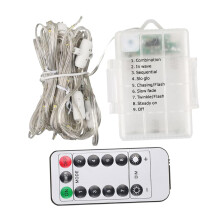 Umbrella Parasol String Light 104LEDs Tent Fairy Lights & Remote Contr