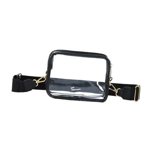 Transparent Crossbody Bag Versatile Purse Handbag Adjustable Strap Cle