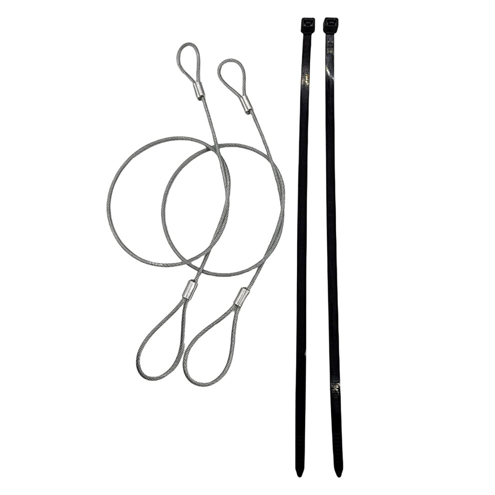 2 Pieces Emergency Hood Release Cable Replaces For C4 1984-1996 Durabl 6901423014909