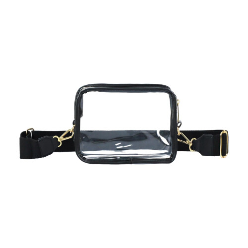Transparent Crossbody Bag Versatile Purse Handbag Adjustable Strap Cle 2