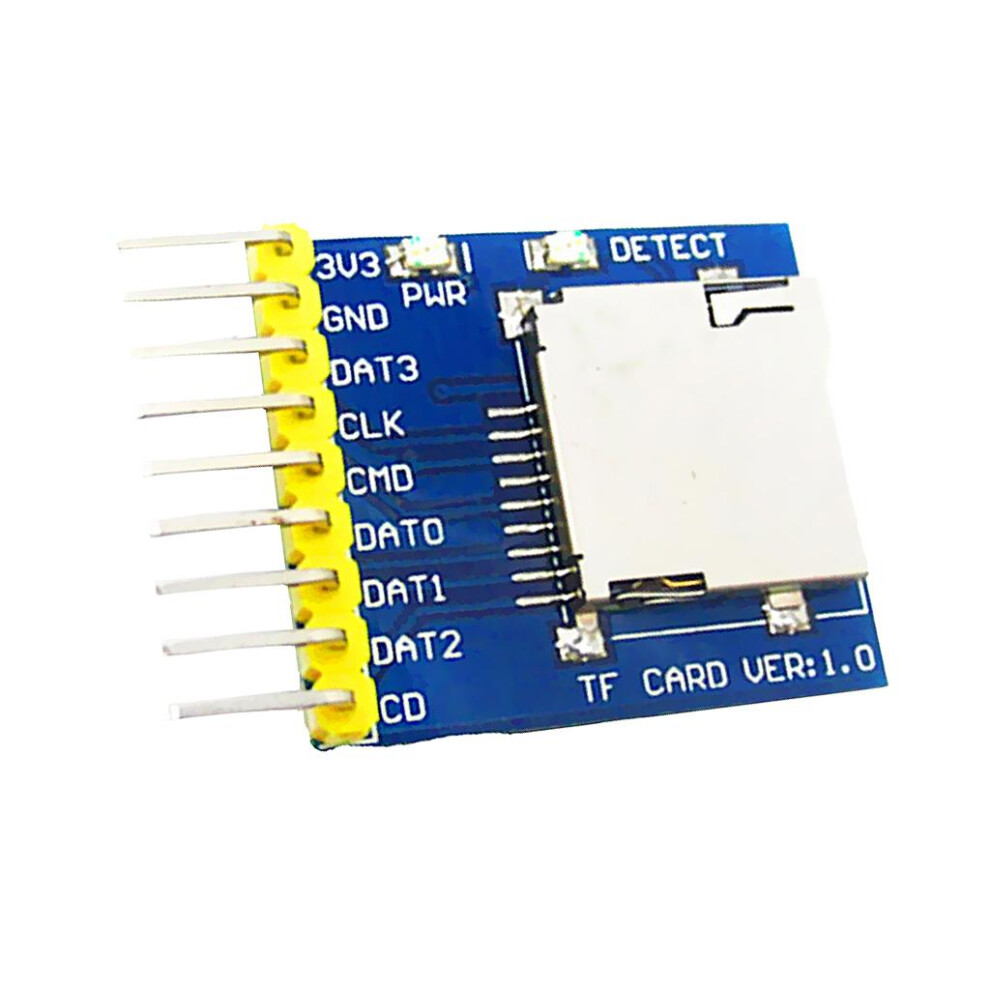 Micro Sd Card Module Memory Shield Slot Socket Reader For Spi Sdio 6901423018471
