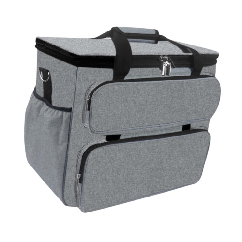 Sewing Machine Case Large Capacity Padding Pad Travel Embroidery Machi 2