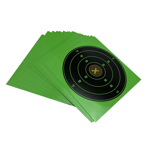 20x Shooting Paper Target Hunting 5.5'' Shotgun Practice Aim Training 1