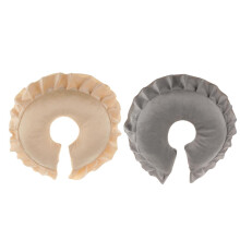 2pcs Soft Spa Massage Table Cradle Face Pillow Neck Head Cushion