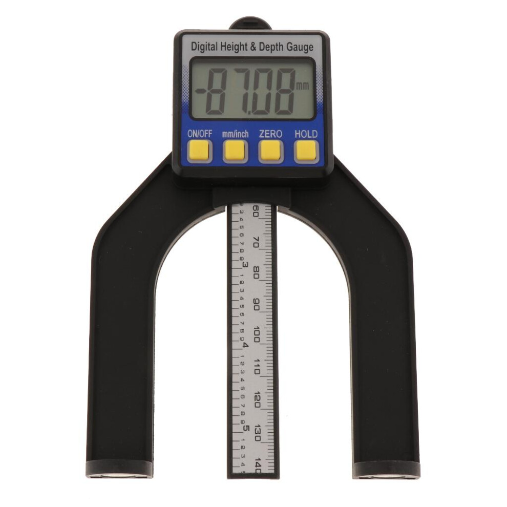 Digital Depth Gauge Indicator Horizontal Vertical Self Standing Magnet 6901423019560