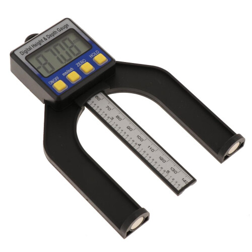Digital Depth Gauge Indicator Horizontal Vertical Self Standing Magnet 2