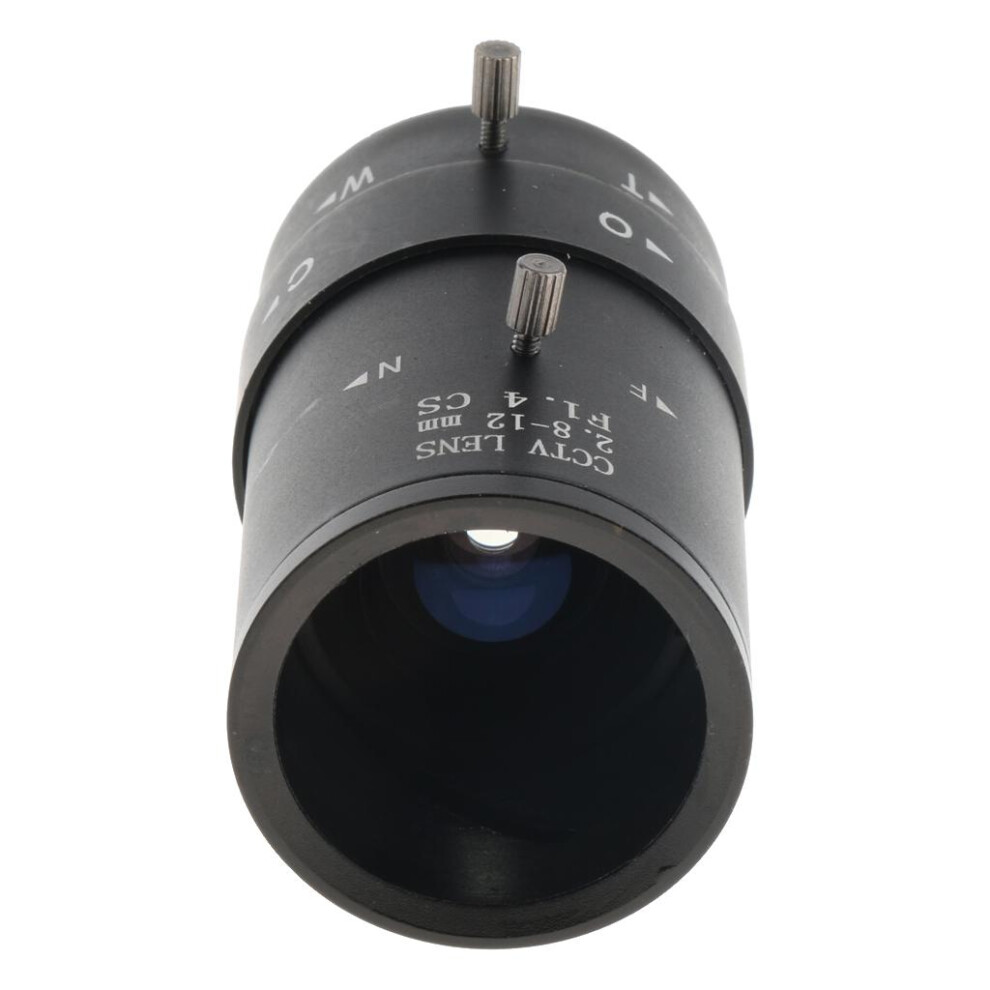 Varifocal 2.8-12Mm F1.4 1/3" 2.0Mp Manual Iris Zoom Cs Lens For Cctv C 6901423021327