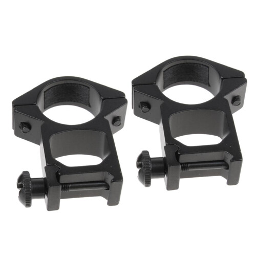 1" 25.4mm High Profile Scope Rings 20mm Dovetail Rail Mount Clamp Brac