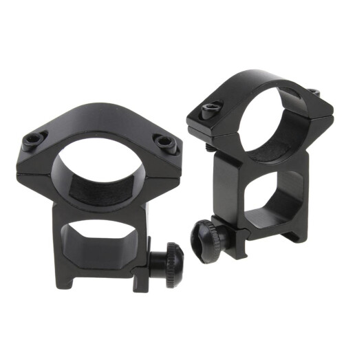 1" 25.4mm High Profile Scope Rings 20mm Dovetail Rail Mount Clamp Brac 2