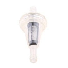 Plastic Universal Motorcycle Petrol Inline Fuel Filter for 8mm 5/16" P