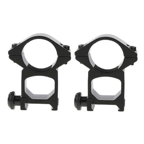 1" 25.4mm High Profile Scope Rings 20mm Dovetail Rail Mount Clamp Brac 1