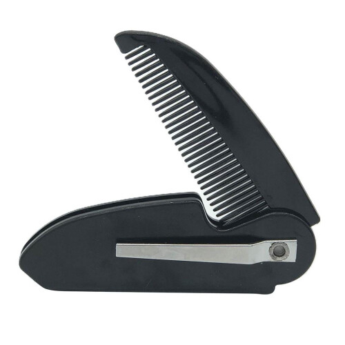 Handmade Folding Pocket Moustache Beard Comb Styling Tools for Men Wom 2