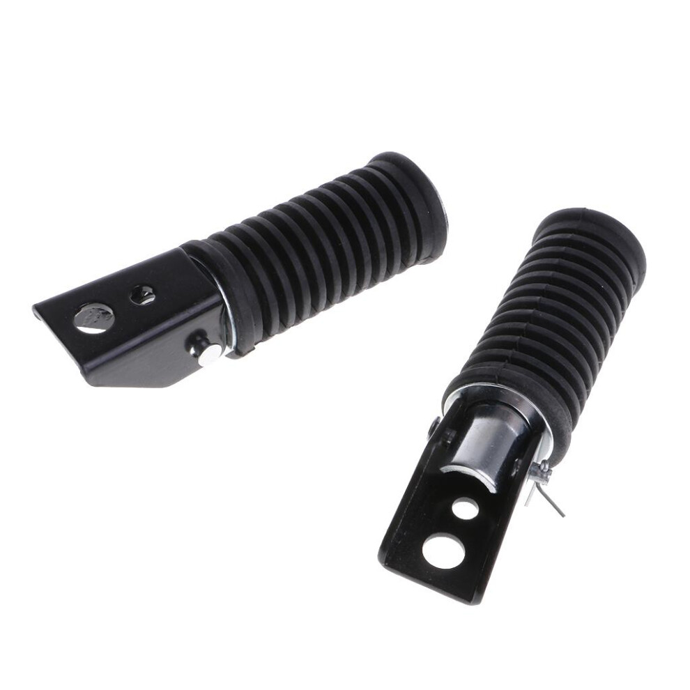 2 Pieces Motorcycle Foot Rests Pedals Footpegs For For Suzuki Gs125 G 6901423024540