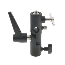 H-type Umbrella Swivel Bracket 1/4" 3/8" Studio Photo Speedlight Light