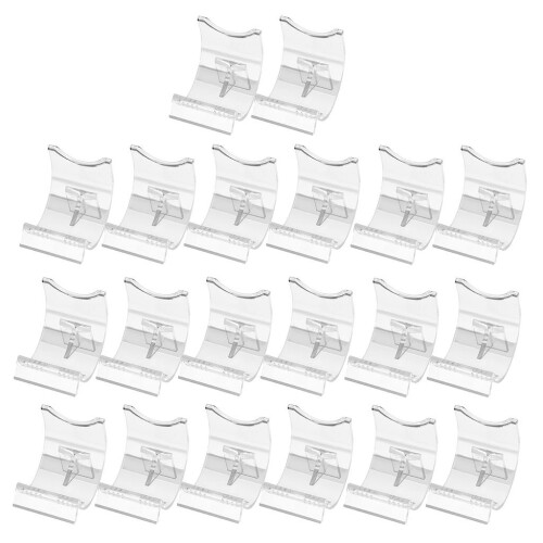 20PCS Lighter Display Stand Clear Acrylic Easel Holder Rack for Lighte 1