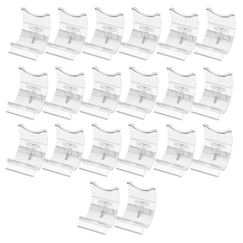 20PCS Lighter Display Stand Clear Acrylic Easel Holder Rack for Lighte 2