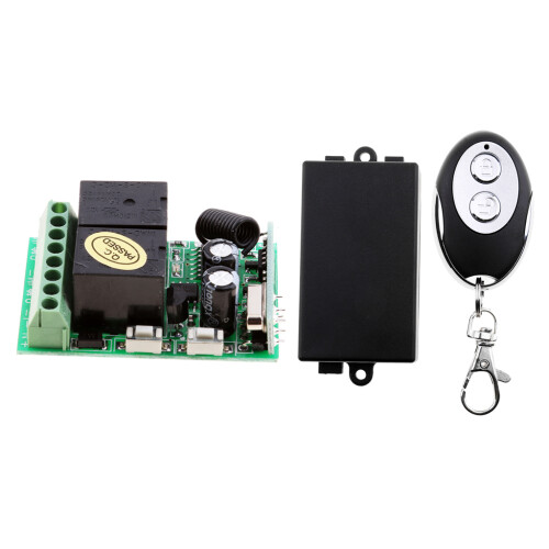 433MHz Wireless Remote Control Relay Switch Door Security System 2