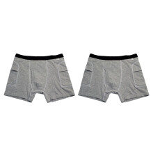 2 Pieces Men Elders Hip Fractures Protector Underwear Fall Prevention