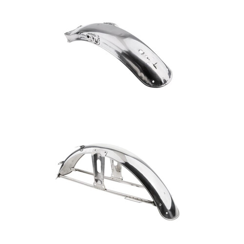 Motorcycle Front + Rear Flap Splash Mudguard Protectors for CG125 2
