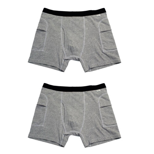 2 Pieces Men Elders Hip Fractures Protector Underwear Fall Prevention 1