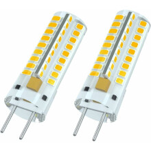 Ampoule G6.35 pour éclairage de placard, 7 W, blanc chaud 3000 K, économie d'énergie, non dimmable, remplace une ampoule halogène de 50 W, longue