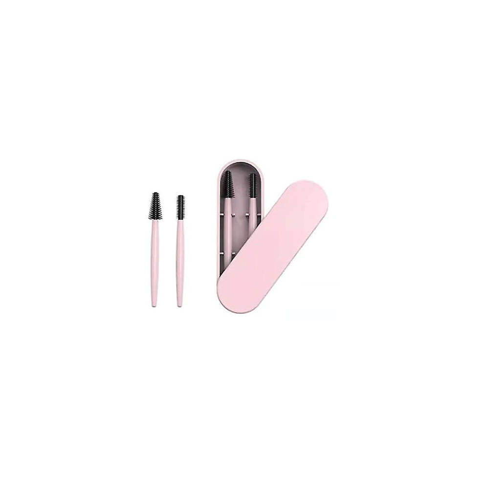 Professional Brush Makeup Comb, Ergonomic Design For Soft Bristles Reusable Eyelash Brush, Compact Cosmetic Case Lightweight Makeup Tool For Portable