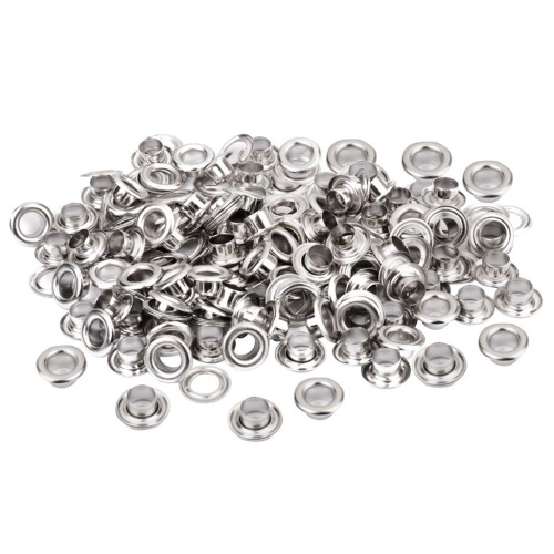 100 Sets 5mm Eyelet Grommet Hole Rivets w/Lip 2
