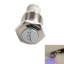Interruptor momentáneo para altavoces en camiones, SUV, autocaravanas y barcos. Mecanismo de alta precisión. Equipo automotriz de 12 V con botón