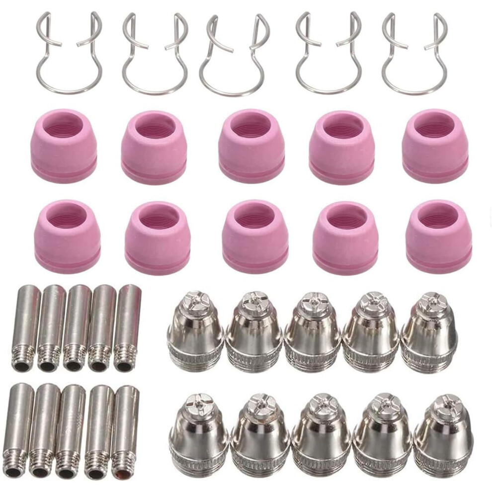 Plasma Cutter Accessories, Comprehensive Set For Extended Lifetime And Enhanced Performance, Easy To Replace Damaged Parts Ensuring Continuous 9340258655876