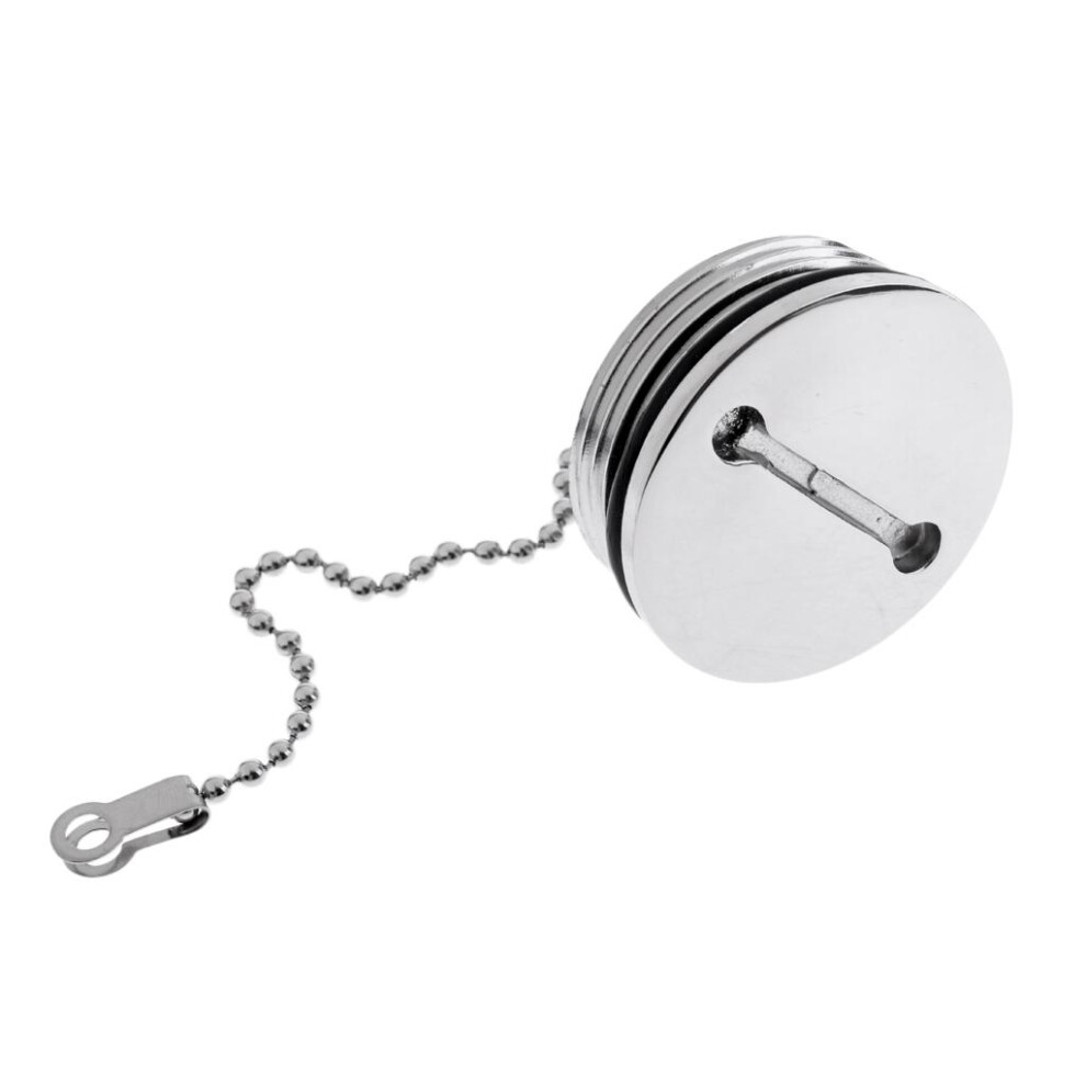 Boat Marine Stainless Steel Slotted Replacement Deck Fill Cap For Chai 6901423033689
