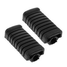 2Pcs Motorcycle Rubber Footrest Pedal Foot Peg Cover Shell for Honda W