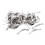 100 Pieces Spring Clips Metal Picture Frame Framing Hardware DIY Suppl 2