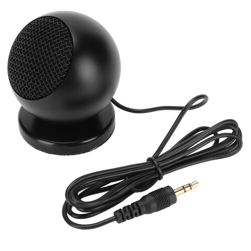 Portable USB Speaker for Desktop Laptop All-In-One Computer, Pickup Microphone with Corded Speakerphone Functionality