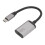 Θηλυκό καλώδιο Displayport, προσαρμογέας USB-C με Thunderbolt3, υποστήριξη εξόδου βίντεο Crystal 1