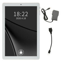 Tablet Android s osmijádrovým procesorem, HD obrazovkou, duálním fotoaparátem pro systém Android 11, IPS dotykovou obrazovkou, velkým